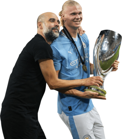 Pep Guardiola & Erling Braut Håland