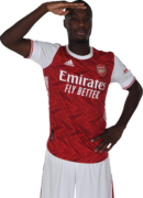 Nicolas Pepe football render