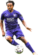 Percy Tau football render