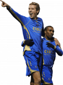 Peter Crouch & Jermaine Defoe football render