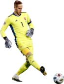 Péter Gulácsi football render