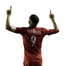 Paolo Guerrero football render