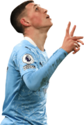 Phil Foden football render