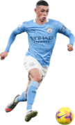 Phil Foden football render