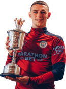 Phil Foden PFA Young Player of the Year football render