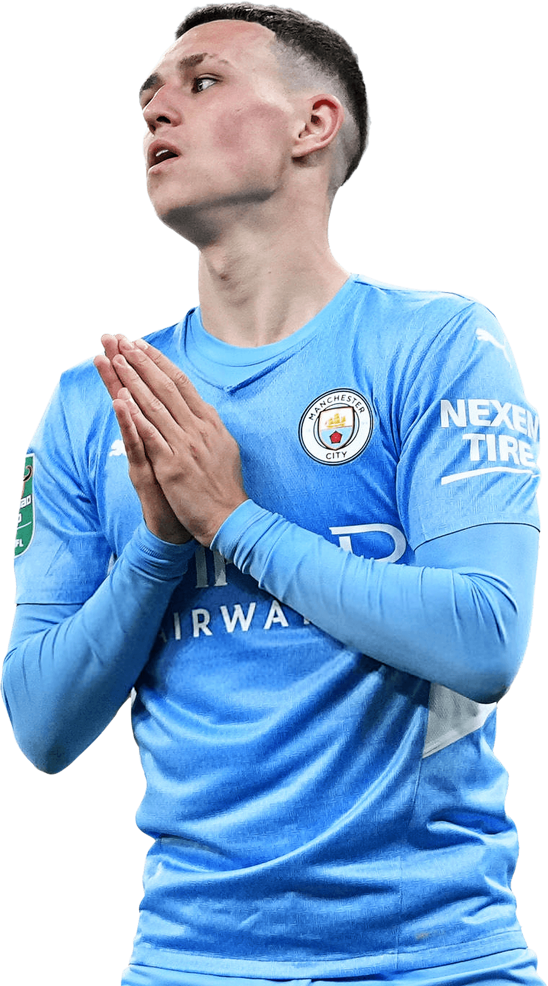 Phil Foden Manchester City football render - FootyRenders