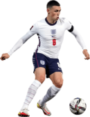 Phil Foden football render