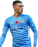 Phil Foden football render