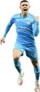 Phil Foden football render