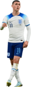 Phil Foden football render