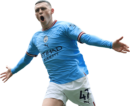 Phil Foden football render