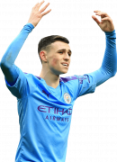 Phil Foden football render