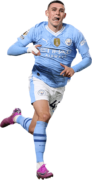 Phil Foden football render