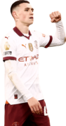 Phil Foden football render