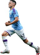 Phil Foden football render