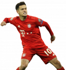 Philippe Coutinho football render