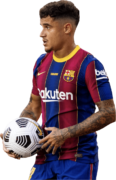 Philippe Coutinho football render