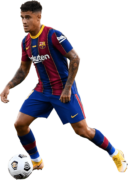 Philippe Coutinho football render