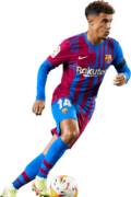 Philippe Coutinho football render