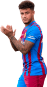 Philippe Coutinho football render