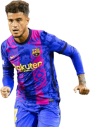 Philippe Coutinho football render