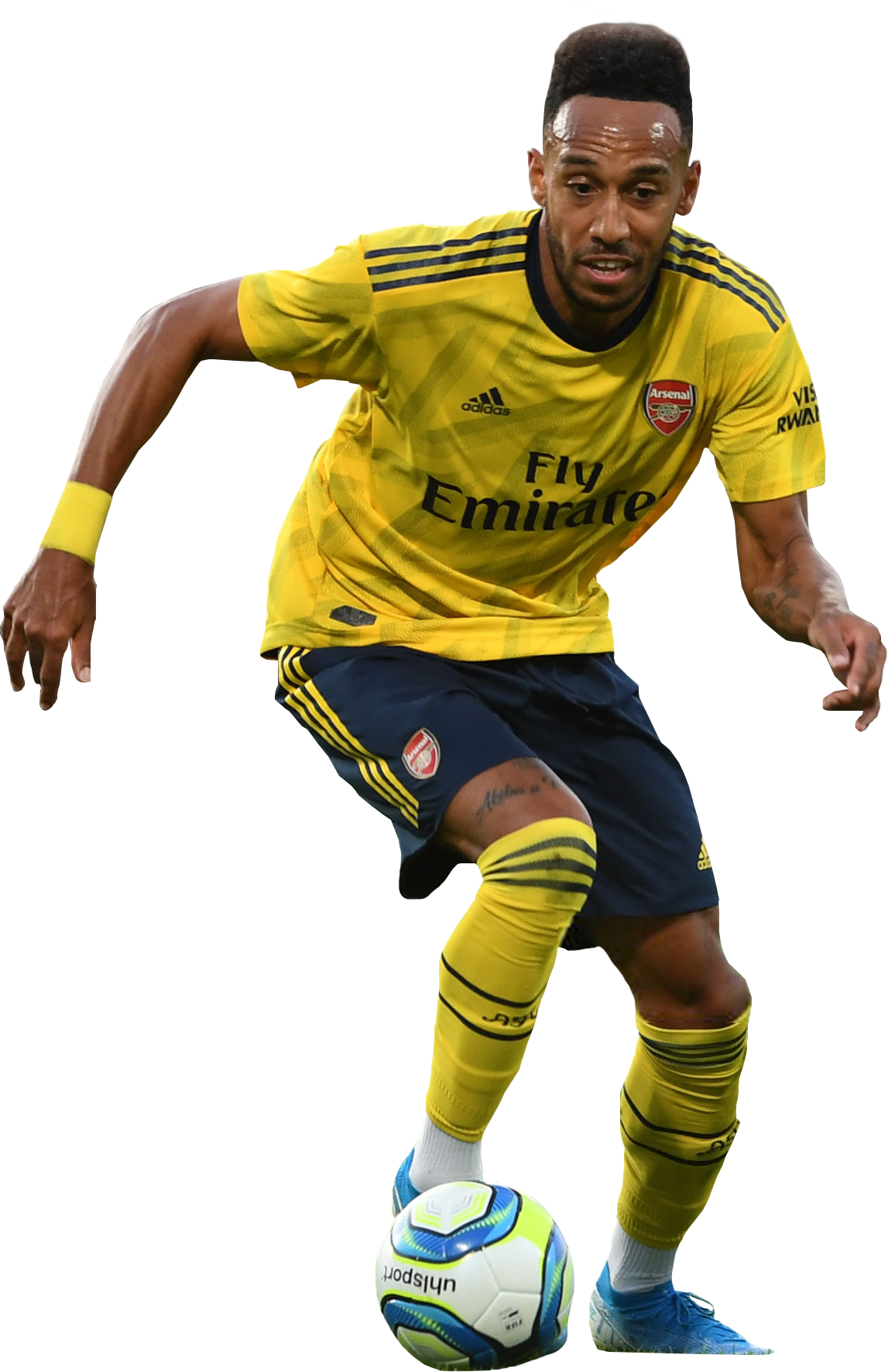 Pierre-Emerick Aubameyang Arsenal football render - FootyRenders