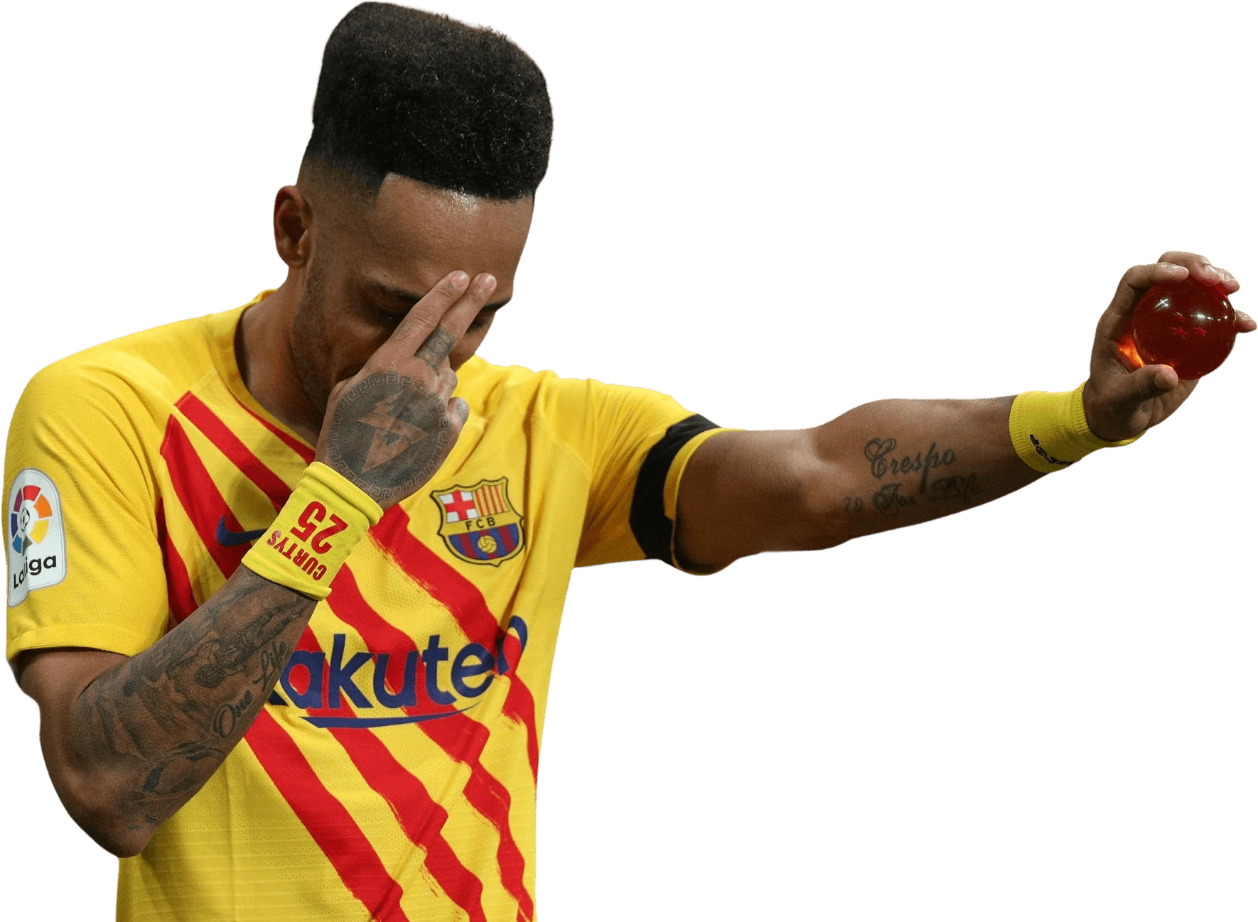 Pierre-Emerick Aubameyang Arsenal football render - FootyRenders