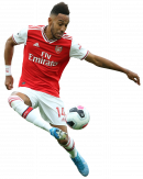 Pierre-Emerick Aubameyang football render