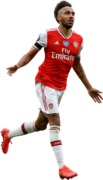 Pierre-Emerick Aubameyang football render