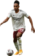 Pierre-Emerick Aubameyang football render