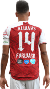 Pierre-Emerick Aubameyang football render