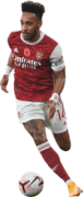 Pierre-Emerick Aubameyang football render