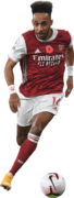 Pierre-Emerick Aubameyang football render