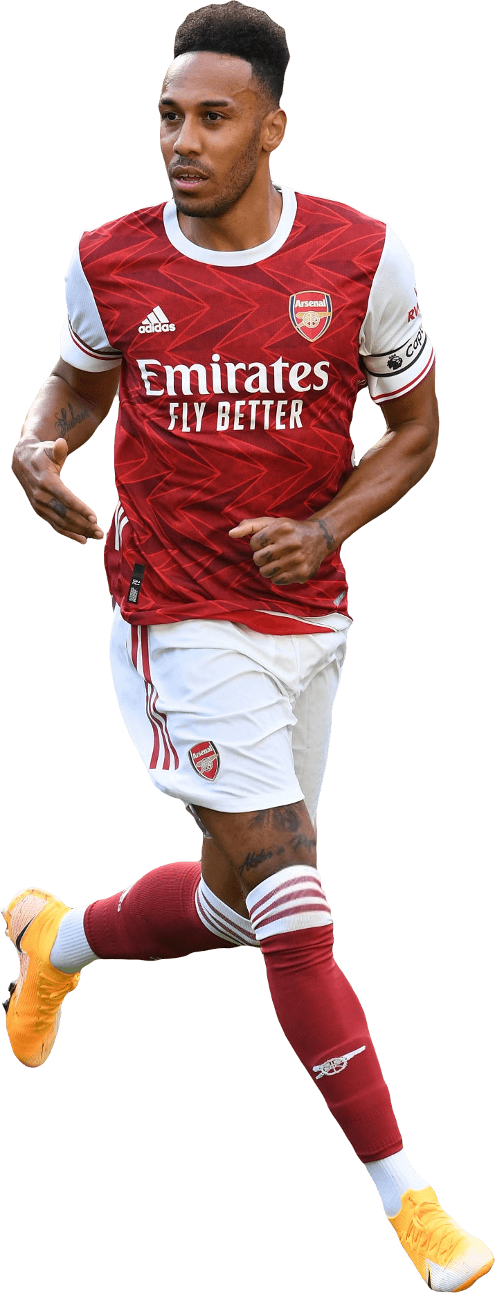 Pierre-Emerick Aubameyang Arsenal football render - FootyRenders