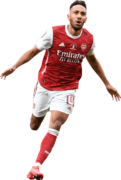 Pierre-Emerick Aubameyang football render