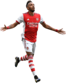 Pierre-Emerick Aubameyang football render