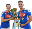 Piotr Zielinski & Arkadiusz Milik football render