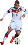 Lukas Podolski football render