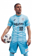 Lukas Podolski football render