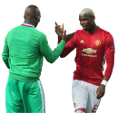 Florentin Pogba & Paul Pogba football render