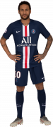 Neymar football render