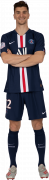 Thomas Meunier football render