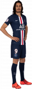 Edinson Cavani football render