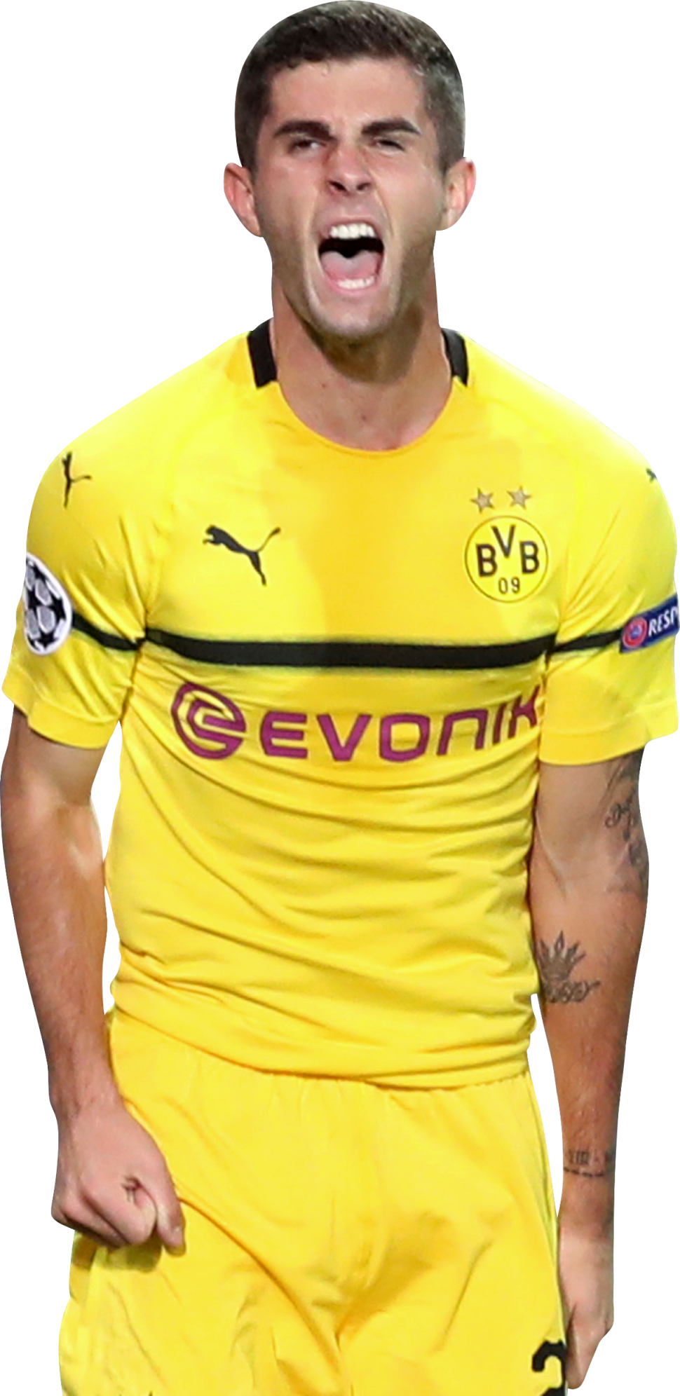 Christian Pulisic football render - 53438 - FootyRenders