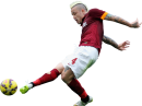 Radja Nainggolan football render