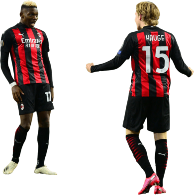 Rafael Leão & Jens Petter Hauge