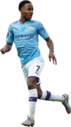 Raheem Sterling football render