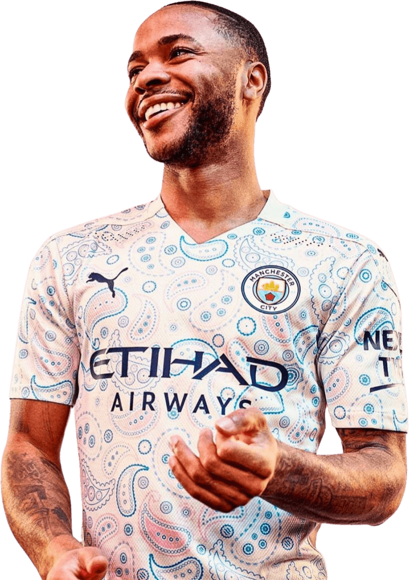 Raheem Sterling football render - 70819 - FootyRenders