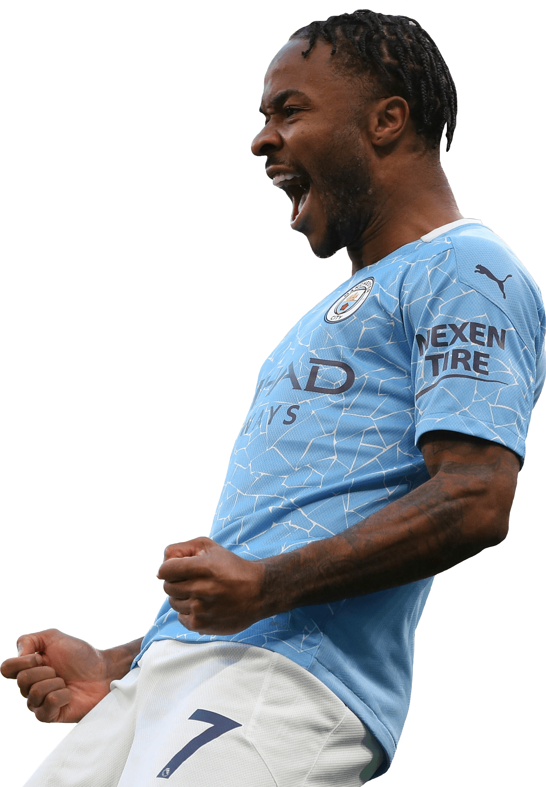 Raheem Sterling football render - 74397 - FootyRenders