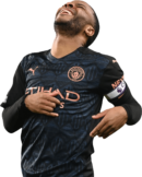 Raheem Sterling football render